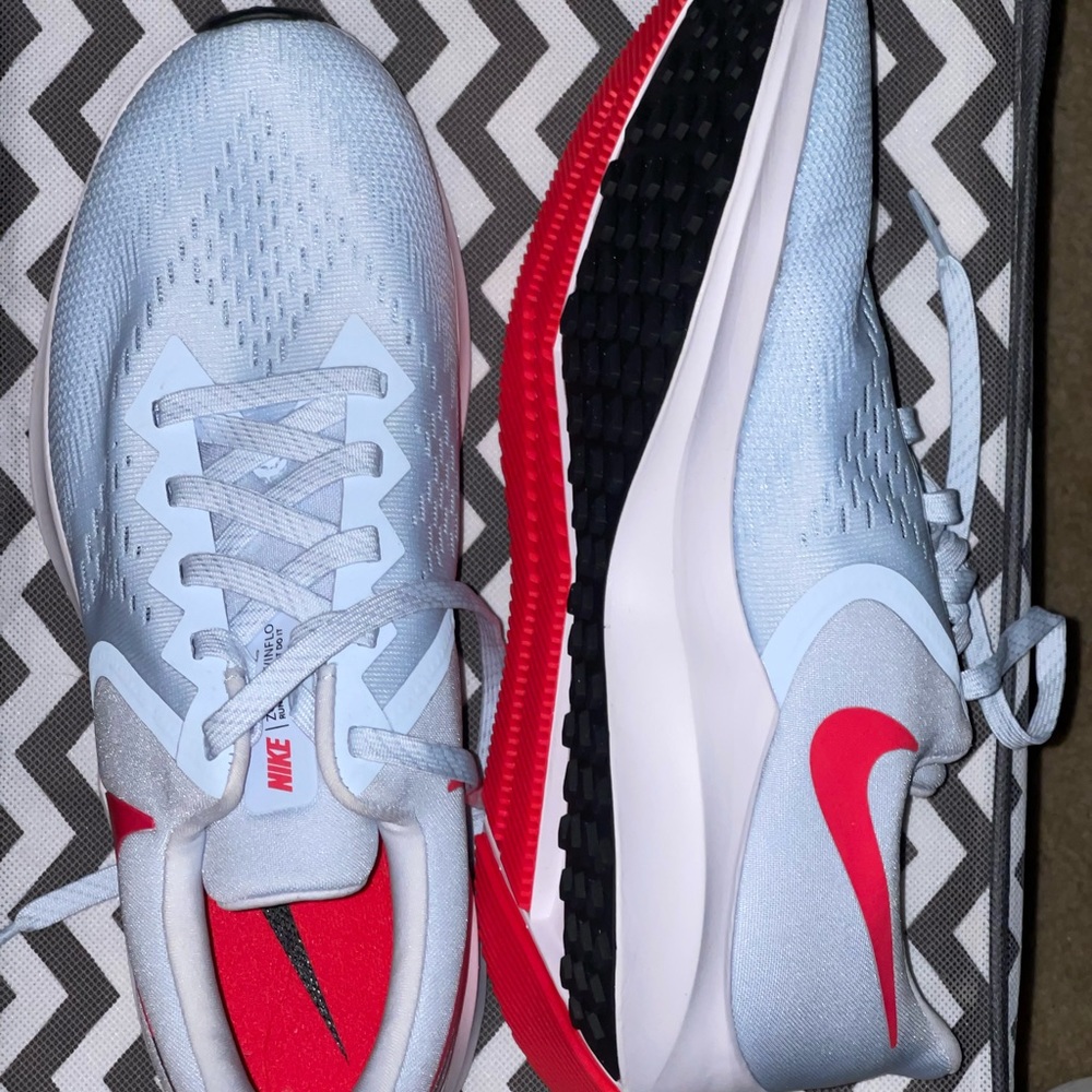 Baby blue Nikes